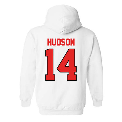 Texas Tech - NCAA Football : Micah Hudson - Classic Shersey Hooded Sweatshirt-1