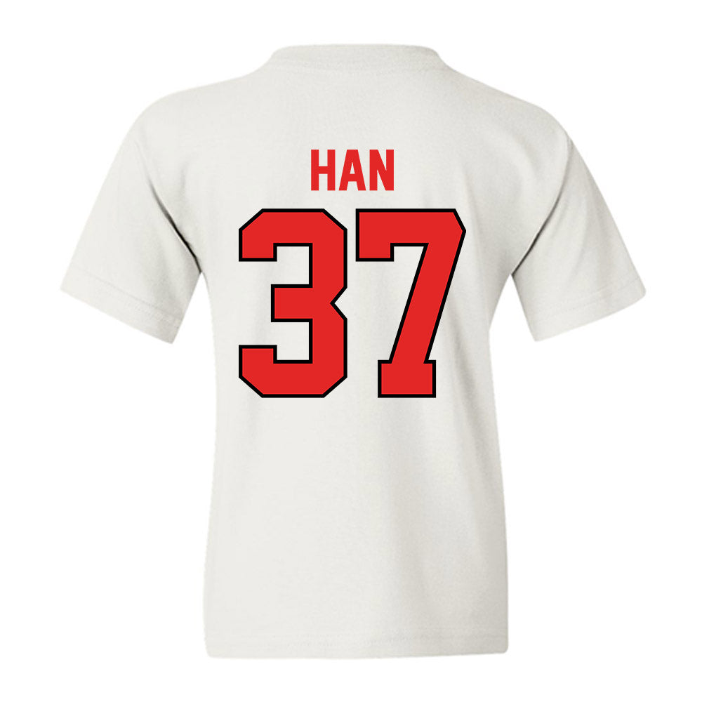 Texas Tech - NCAA Baseball : Heeryun Han - Classic Shersey Youth T-Shirt-1