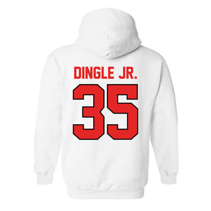 Texas Tech - NCAA Football : Miquel Dingle Jr. - Classic Shersey Hooded Sweatshirt-1