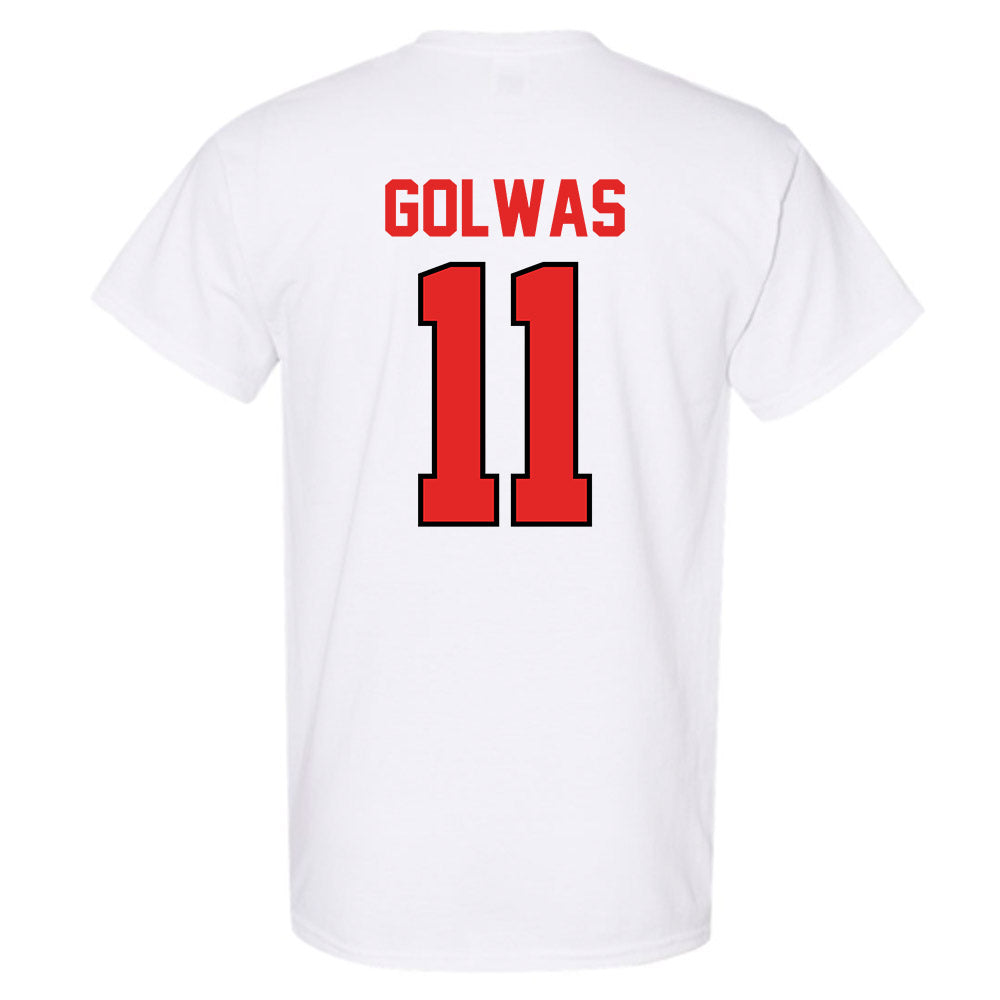 Texas Tech - NCAA Football : Brock Golwas - Classic Shersey T-Shirt-1
