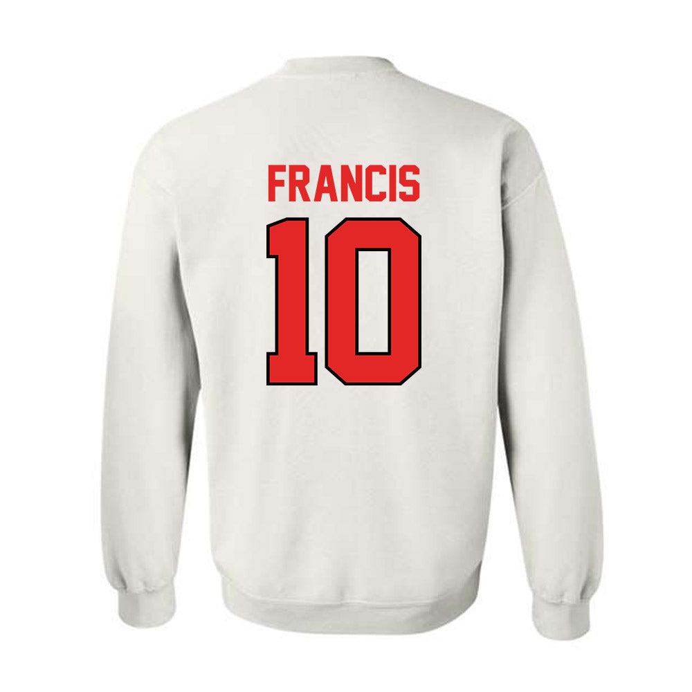 Texas Tech - NCAA Men's Basketball : Jack Francis Francis - Classic Shersey Crewneck Sweatshirt-1