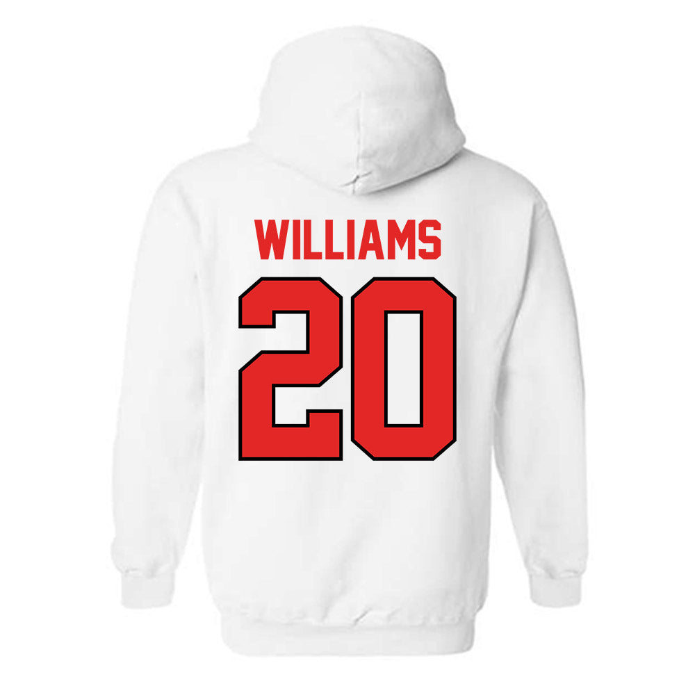 Texas Tech - NCAA Football : J'koby Williams - Classic Shersey Hooded Sweatshirt
