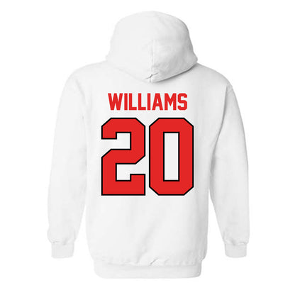 Texas Tech - NCAA Football : J'koby Williams - Classic Shersey Hooded Sweatshirt
