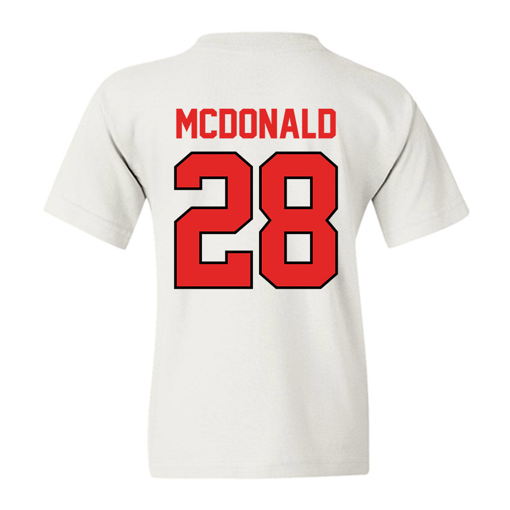 Texas Tech - NCAA Football : Bray Mcdonald - Classic Shersey Youth T-Shirt-1