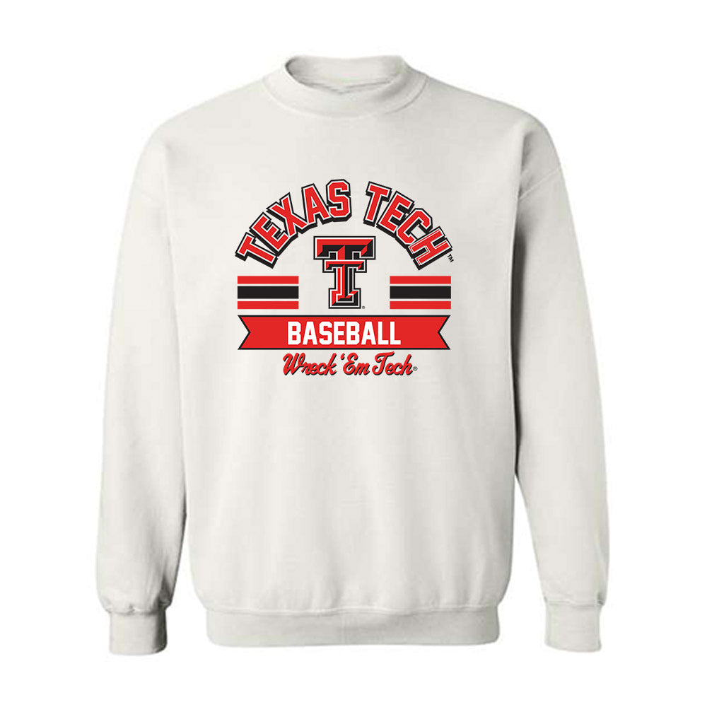 Texas Tech - NCAA Baseball : Connor Mohan - Classic Shersey Crewneck Sweatshirt