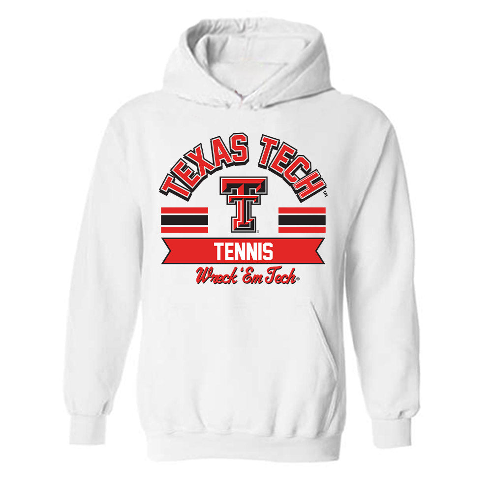 Texas Tech - NCAA Women's Tennis : Ella Brownback - Classic Shersey Hooded Sweatshirt-0