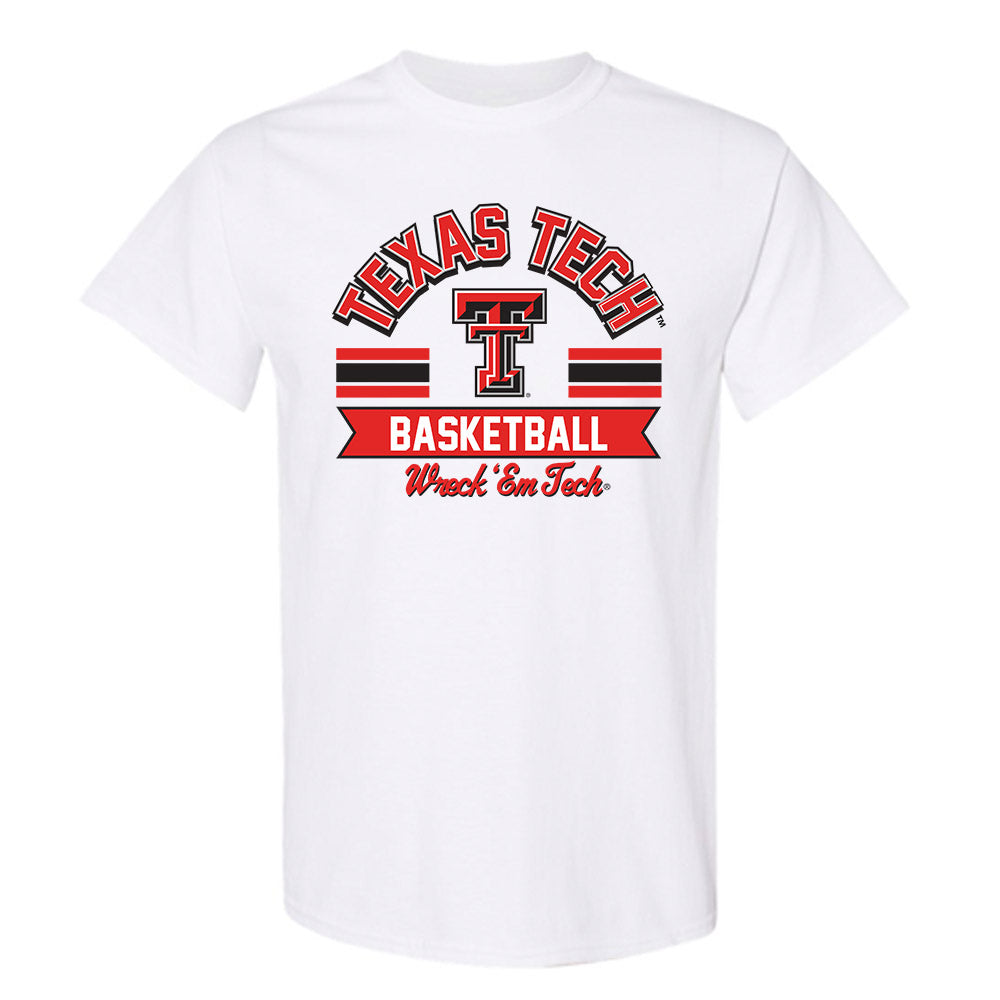 Texas Tech - NCAA Men's Basketball : Trey Hall - Classic Shersey T-Shirt-0