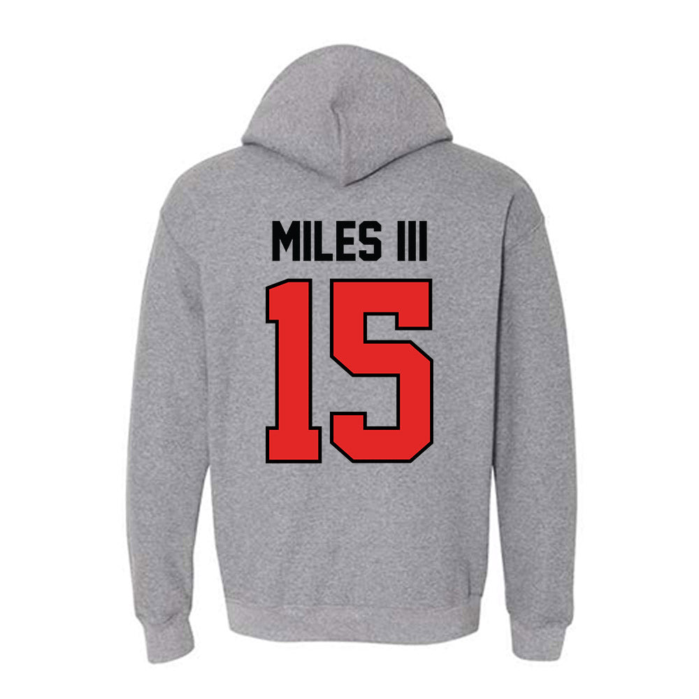 Texas Tech - NCAA Football : Oliver Miles III - Classic Shersey Hooded Sweatshirt-1