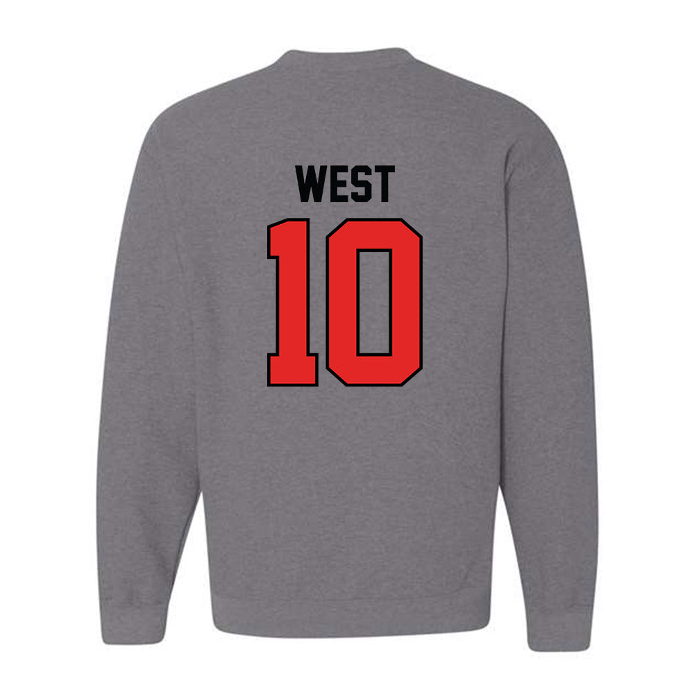 Texas Tech - NCAA Softball : Mallie West - Classic Shersey Crewneck Sweatshirt-1