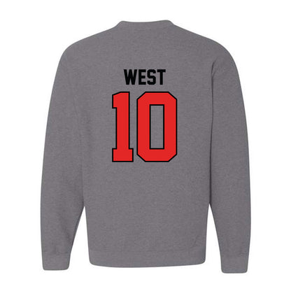 Texas Tech - NCAA Softball : Mallie West - Classic Shersey Crewneck Sweatshirt-1
