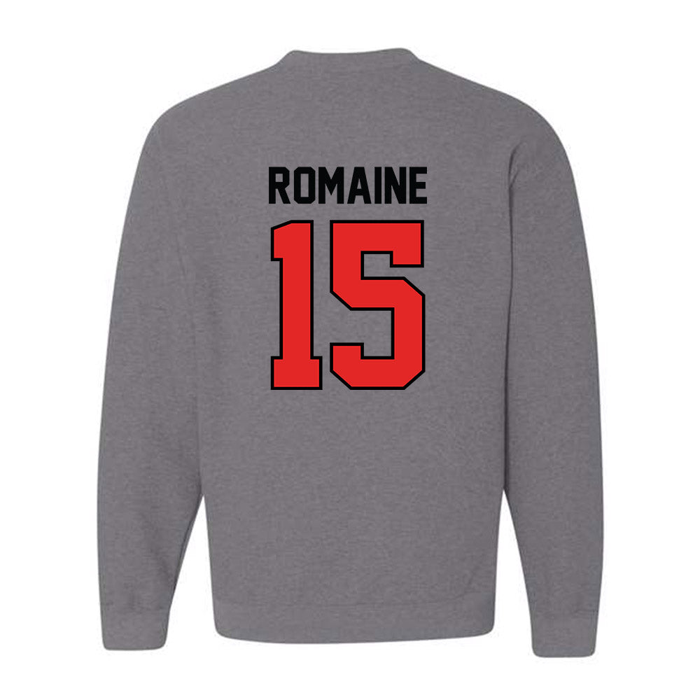 Texas Tech - NCAA Football : Austin Romaine - Classic Shersey Crewneck Sweatshirt-1