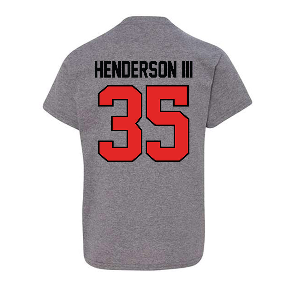 Texas Tech - NCAA Football : Michael Henderson III - Classic Shersey Youth T-Shirt-1