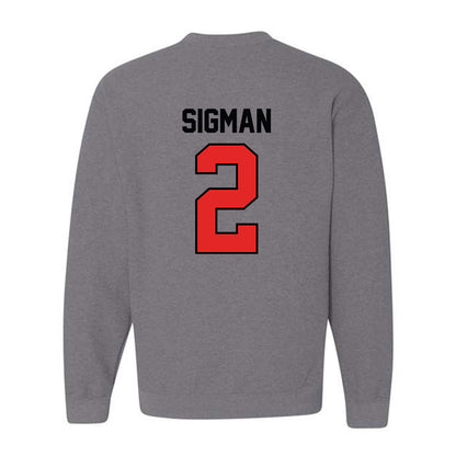 Texas Tech - NCAA Women's Volleyball : Gretchen Sigman - Classic Shersey Crewneck Sweatshirt-1