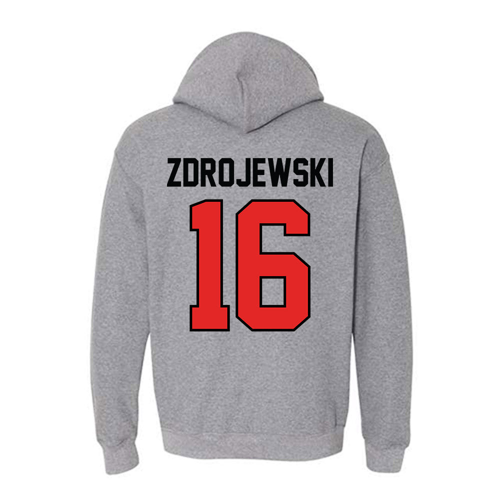 Texas Tech - NCAA Women's Soccer : Taylor Zdrojewski - Classic Shersey Hooded Sweatshirt-1