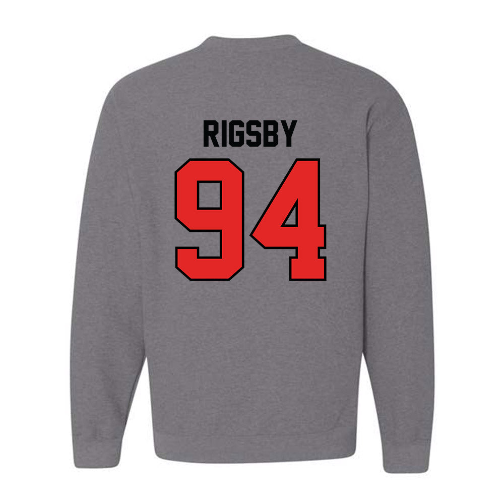 Texas Tech - NCAA Football : Braylon Rigsby - Classic Shersey Crewneck Sweatshirt-1