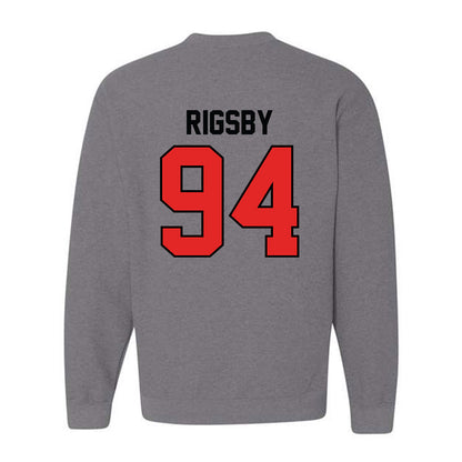 Texas Tech - NCAA Football : Braylon Rigsby - Classic Shersey Crewneck Sweatshirt-1