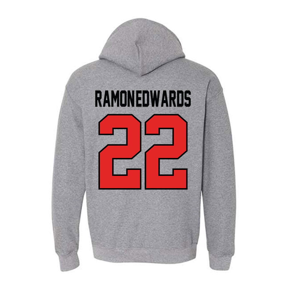 Texas Tech - NCAA Football : Marcus Ramon-Edwards - Classic Shersey Hooded Sweatshirt-1