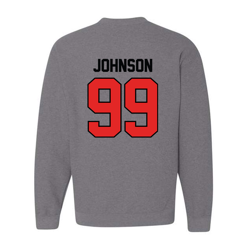 Texas Tech - NCAA Football : Jojo Johnson - Classic Shersey Crewneck Sweatshirt-1