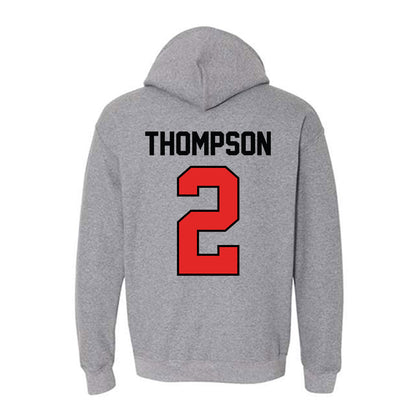 Texas Tech - NCAA Baseball : Kyeler Thompson - Classic Shersey Hooded Sweatshirt-1
