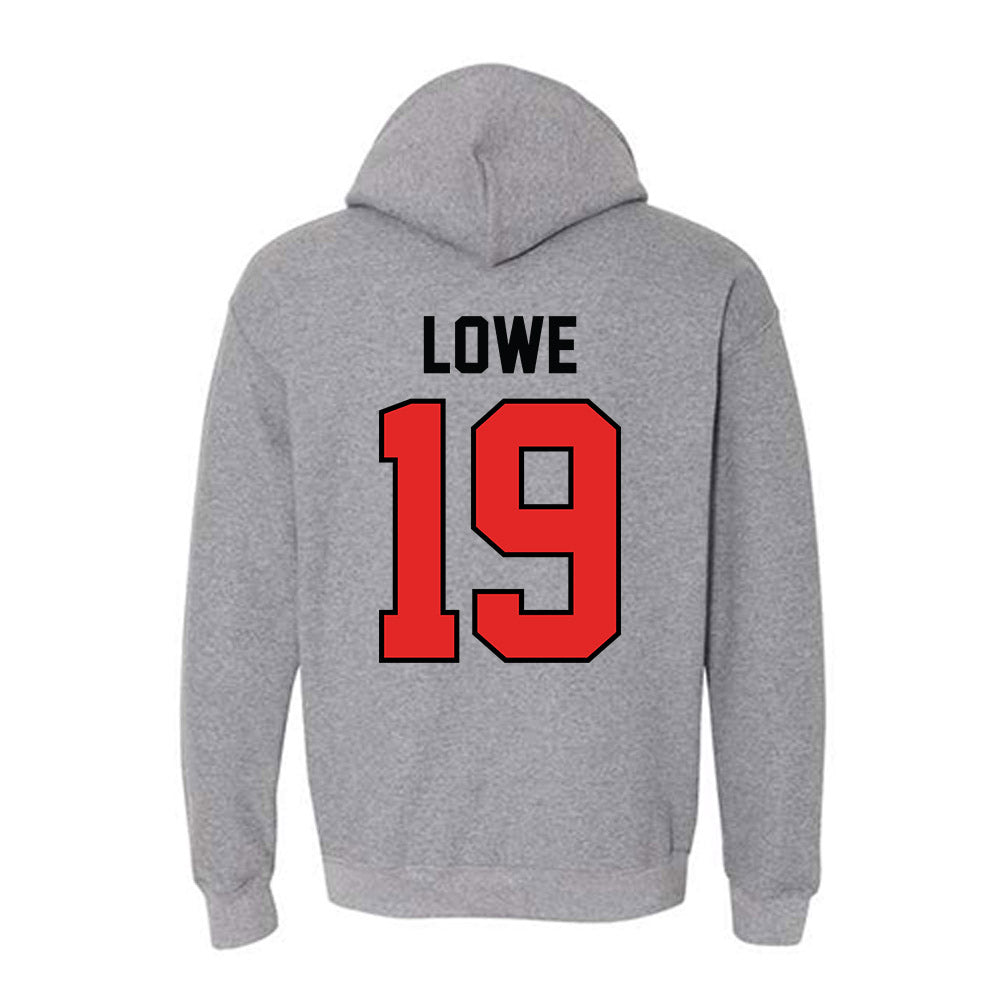 Texas Tech - NCAA Baseball : Jonathan Lowe - Classic Shersey Hooded Sweatshirt-1