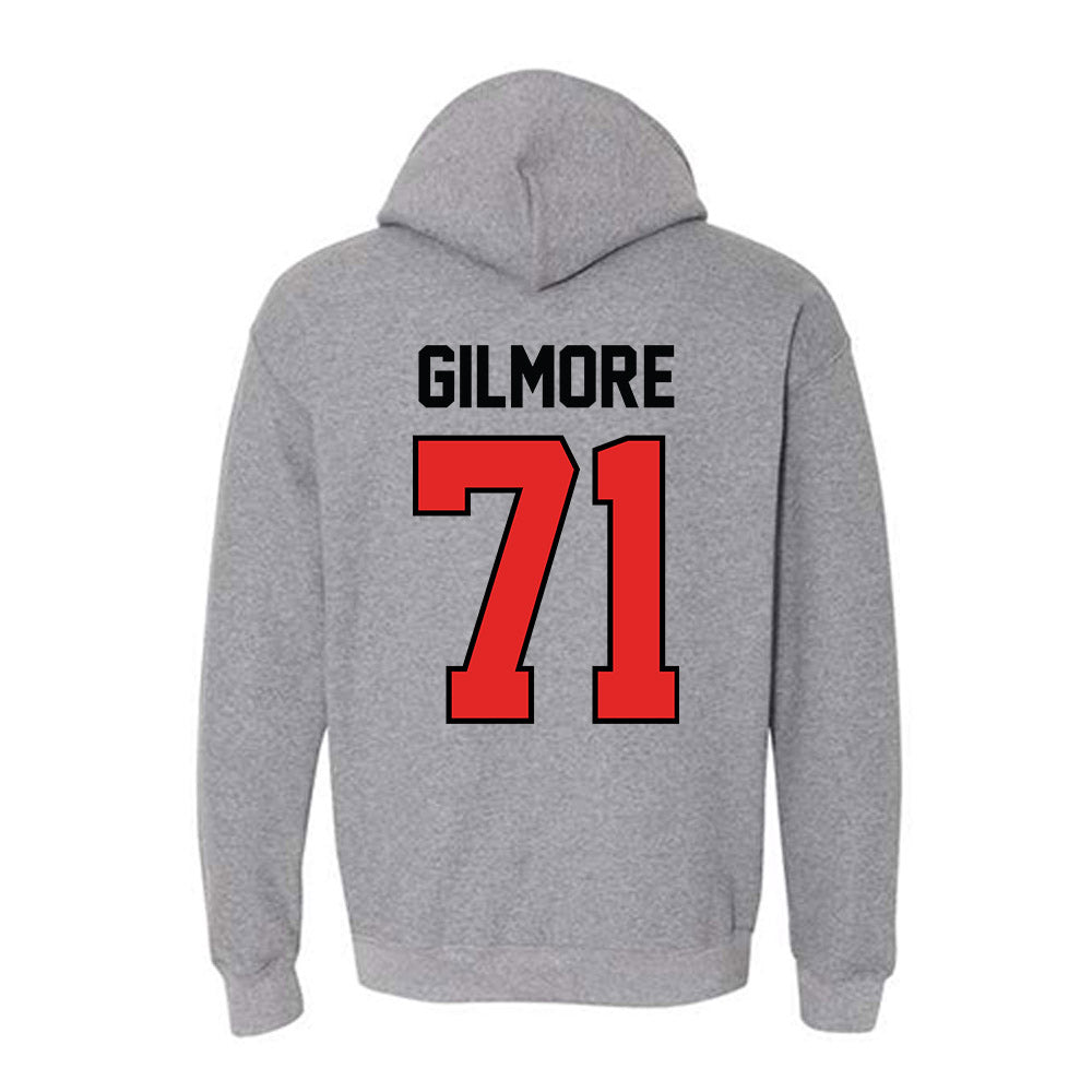 Texas Tech - NCAA Football : Bryce Gilmore - Classic Shersey Hooded Sweatshirt-1