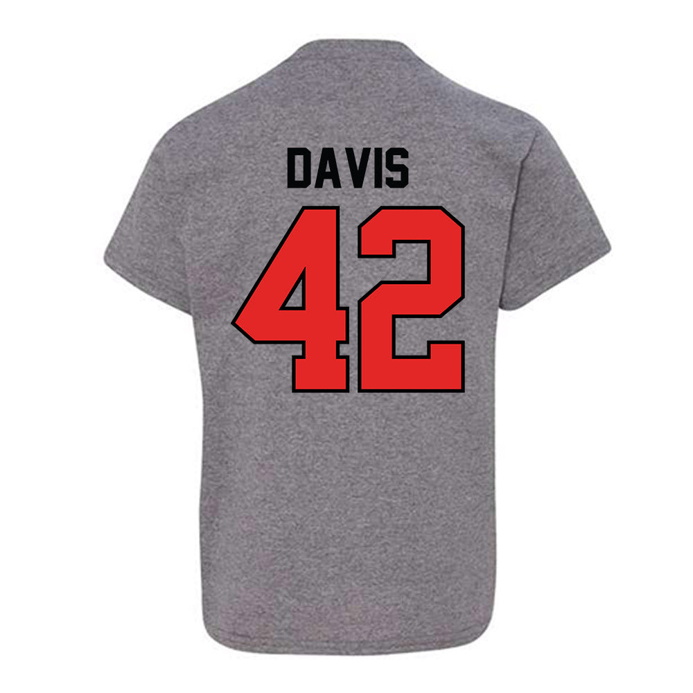Texas Tech - NCAA Softball : Mihyia Davis - Classic Shersey Youth T-Shirt-1
