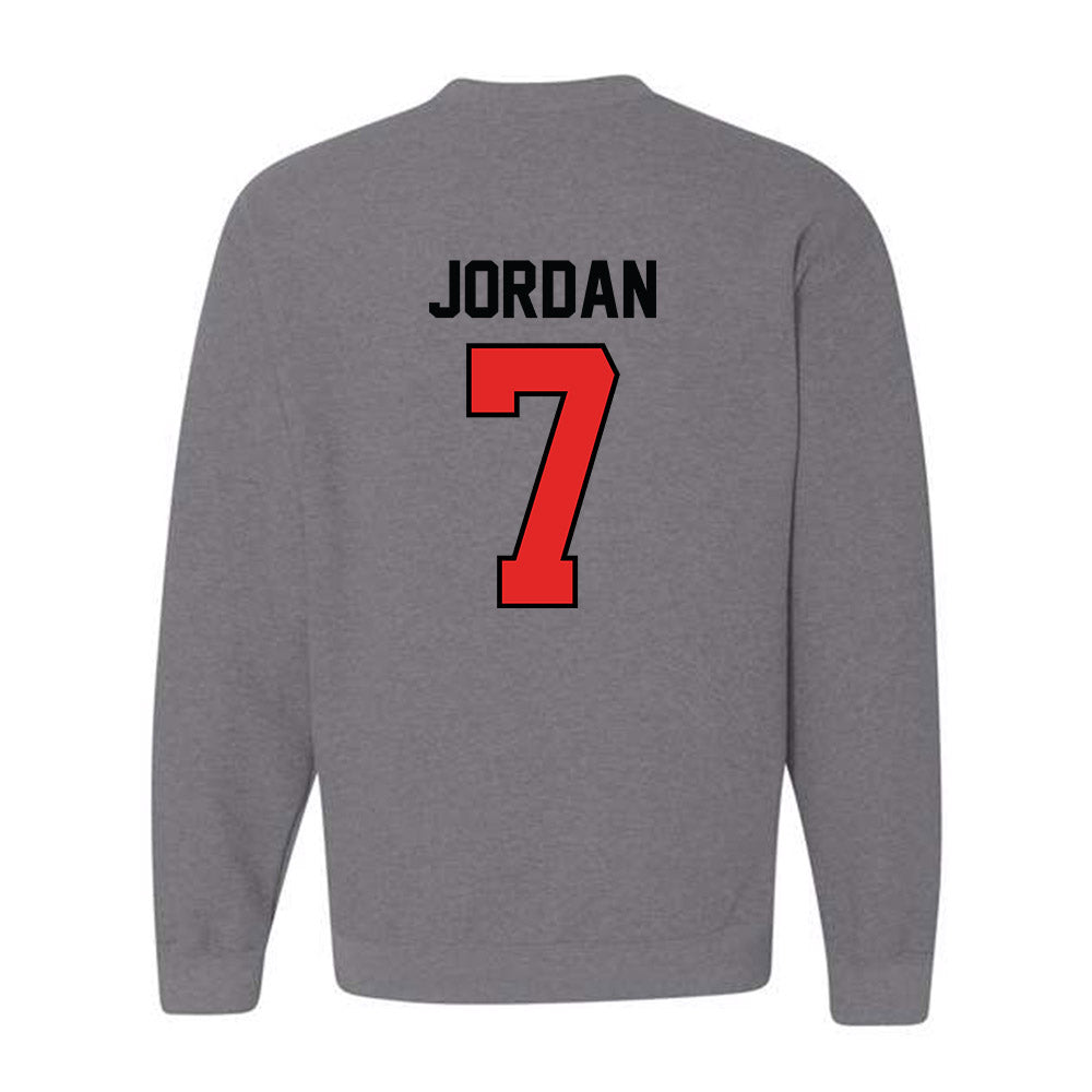 Texas Tech - NCAA Football : Brenden Jordan - Classic Shersey Crewneck Sweatshirt