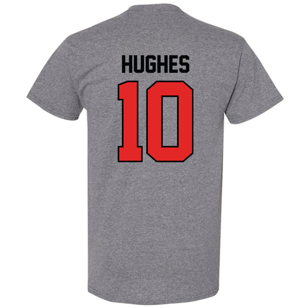 Texas Tech - NCAA Baseball : Logan Hughes - Classic Shersey T-Shirt-1