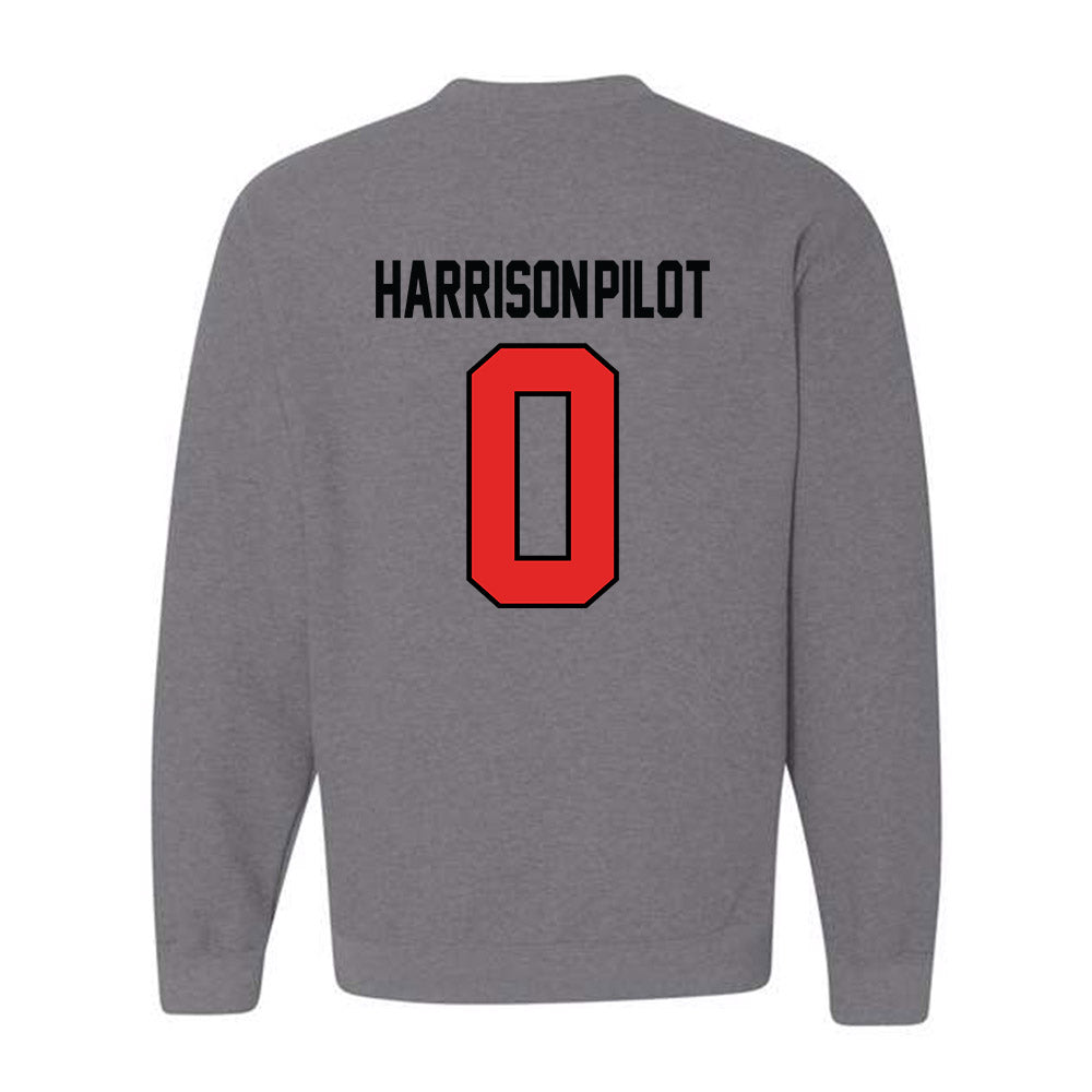 Texas Tech - NCAA Football : Mikal Harrison-Pilot - Classic Shersey Crewneck Sweatshirt-1