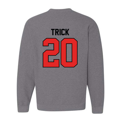 Texas Tech - NCAA Football : Adam Trick - Classic Shersey Crewneck Sweatshirt-1