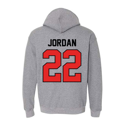Texas Tech - NCAA Women's Volleyball : Faith Jordan - Classic Shersey Hooded Sweatshirt-1