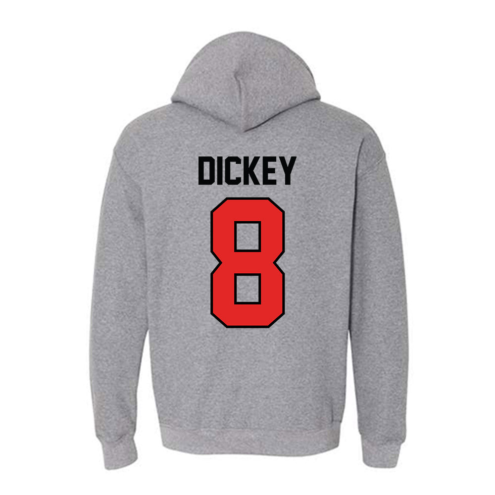 Texas Tech - NCAA Football : Cameron Dickey - Classic Shersey Hooded Sweatshirt-1