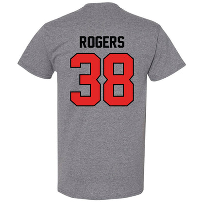 Texas Tech - NCAA Baseball : Jacob Rogers - Classic Shersey T-Shirt-1