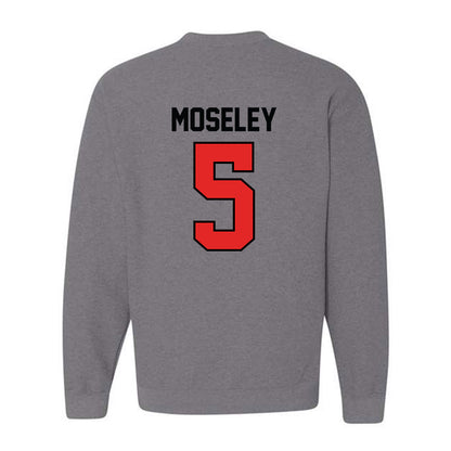 Texas Tech - NCAA Men's Basketball : Josiah Moseley - Classic Shersey Crewneck Sweatshirt-1