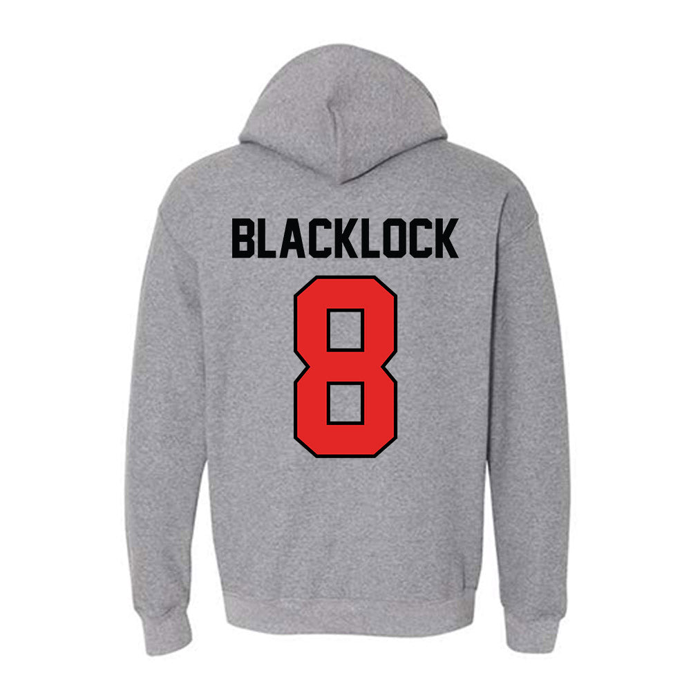 Texas Tech - NCAA Women's Basketball : Adlee Blacklock - Classic Shersey Hooded Sweatshirt-1