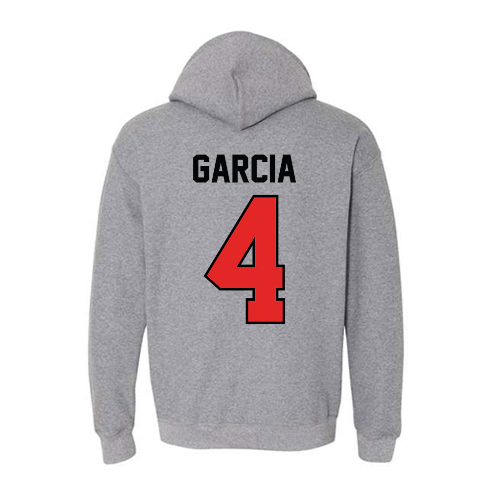 Texas Tech - NCAA Baseball : Linkin Garcia - Classic Shersey Hooded Sweatshirt-1