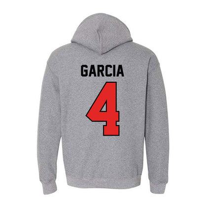 Texas Tech - NCAA Baseball : Linkin Garcia - Classic Shersey Hooded Sweatshirt-1