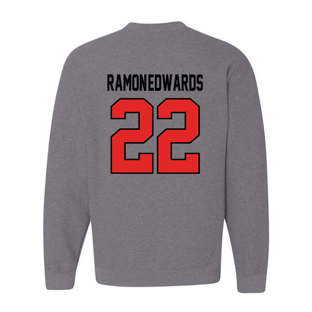 Texas Tech - NCAA Football : Marcus Ramon-Edwards - Classic Shersey Crewneck Sweatshirt-1