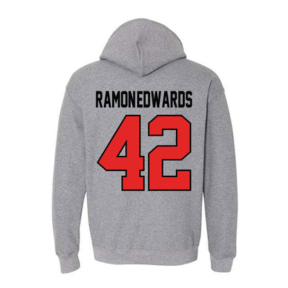 Texas Tech - NCAA Football : Marcus Ramon-Edwards - Classic Shersey Hooded Sweatshirt-1
