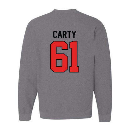 Texas Tech - NCAA Football : Connor Carty - Classic Shersey Crewneck Sweatshirt-1