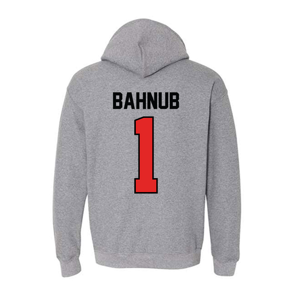 Texas Tech - NCAA Women's Volleyball : Taylor Bahnub - Classic Shersey Hooded Sweatshirt-1