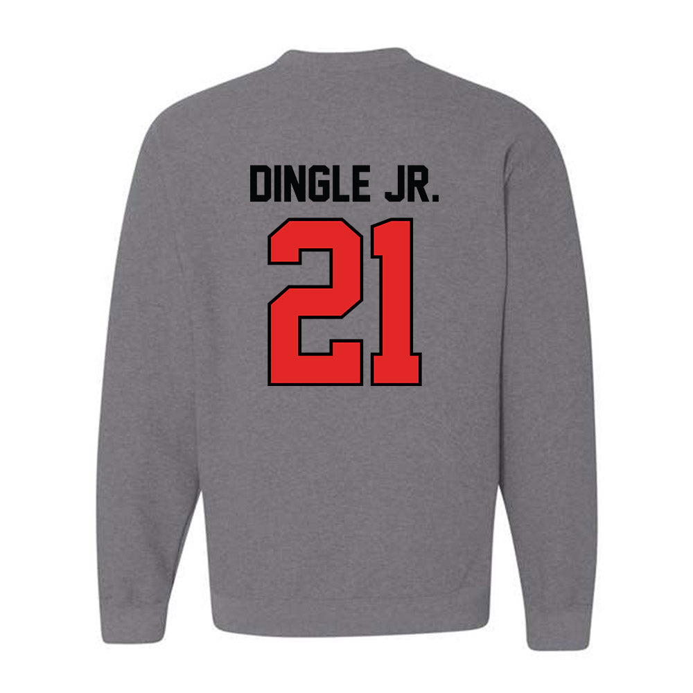 Texas Tech - NCAA Football : Miquel Dingle Jr. - Classic Shersey Crewneck Sweatshirt-1