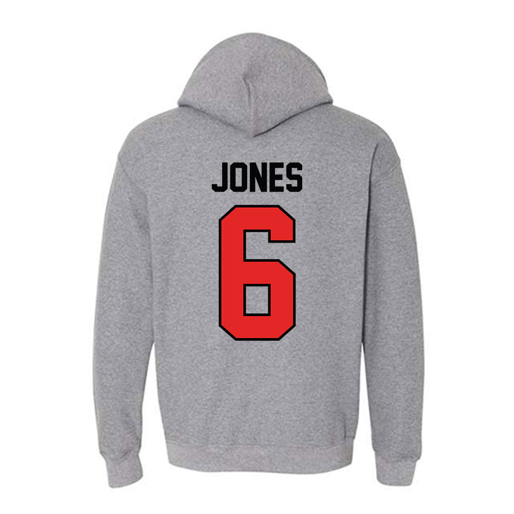 Texas Tech - NCAA Football : Jalen Jones - Classic Shersey Hooded Sweatshirt-1