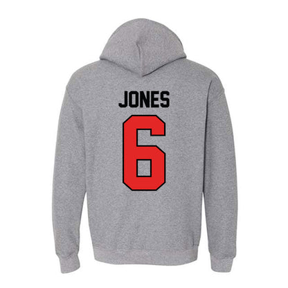 Texas Tech - NCAA Football : Jalen Jones - Classic Shersey Hooded Sweatshirt-1