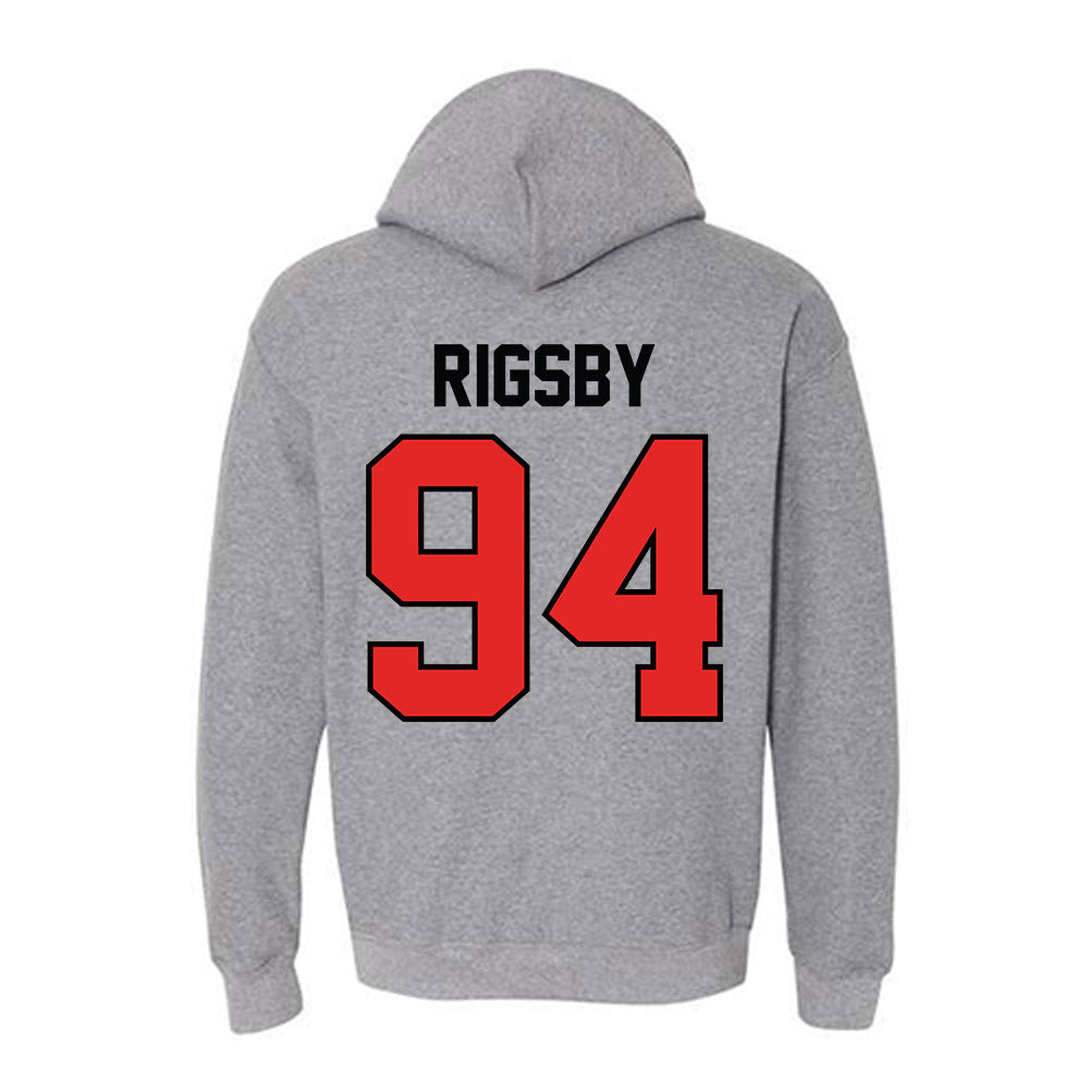 Texas Tech - NCAA Football : Braylon Rigsby - Classic Shersey Hooded Sweatshirt-1