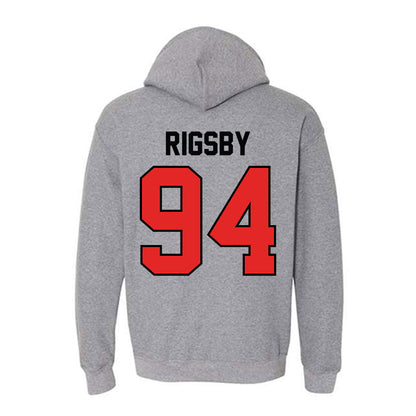 Texas Tech - NCAA Football : Braylon Rigsby - Classic Shersey Hooded Sweatshirt-1