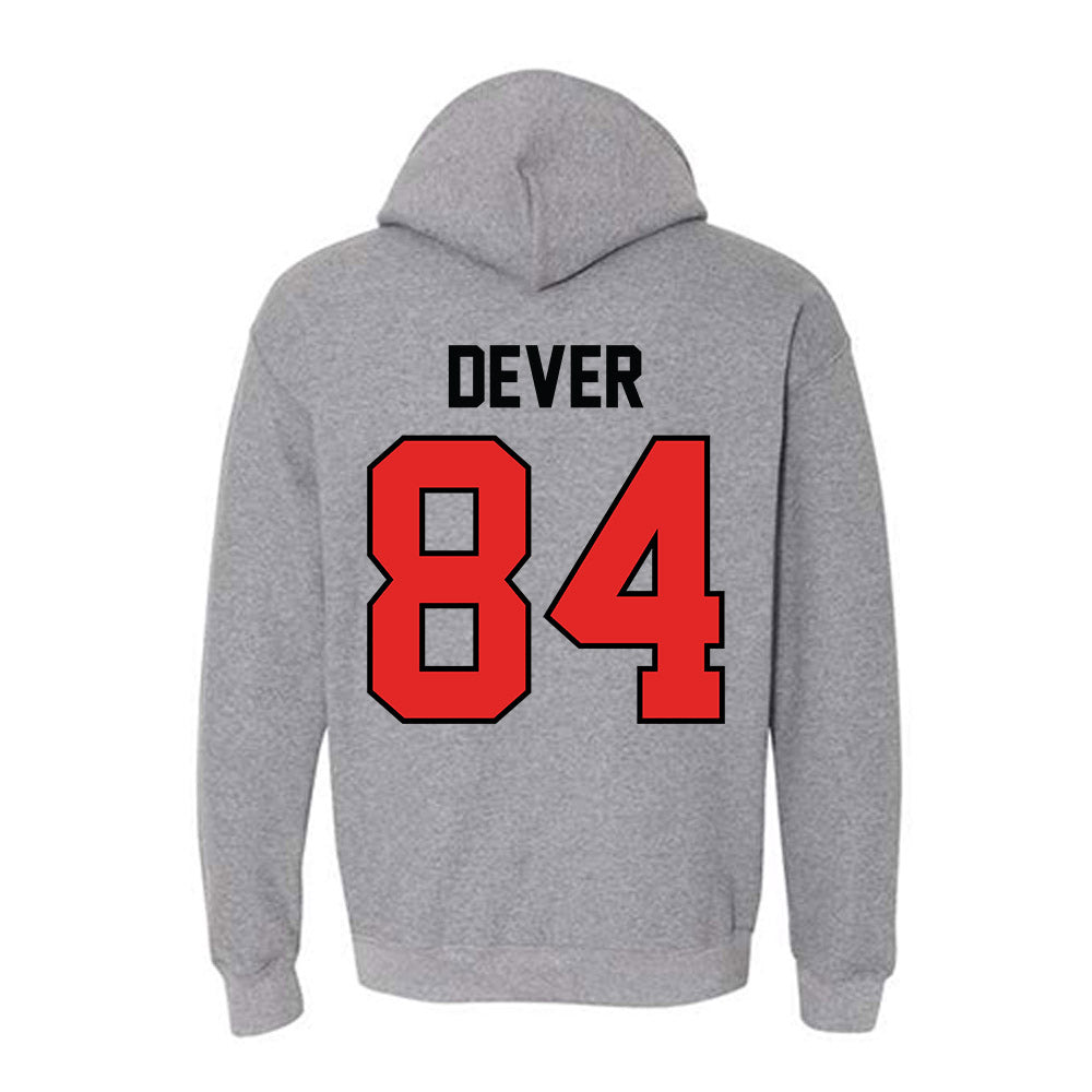 Texas Tech - NCAA Football : Michael Dever - Classic Shersey Hooded Sweatshirt-1