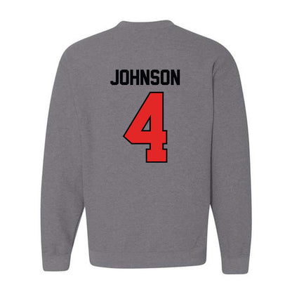 Texas Tech - NCAA Football : Kenny Johnson - Classic Shersey Crewneck Sweatshirt-1