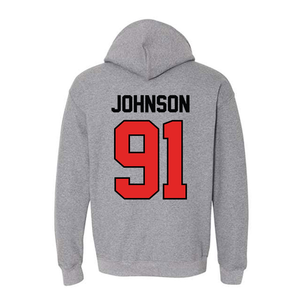 Texas Tech - NCAA Football : Krush Johnson - Classic Shersey Hooded Sweatshirt-1