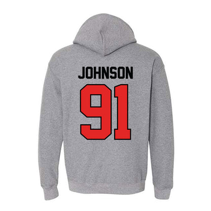 Texas Tech - NCAA Football : Krush Johnson - Classic Shersey Hooded Sweatshirt-1